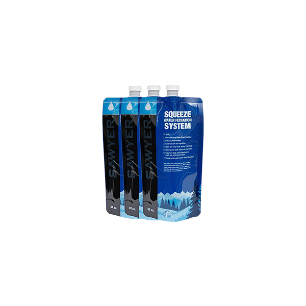 Sawyer 32oz Squeezable Pouch (3pk)