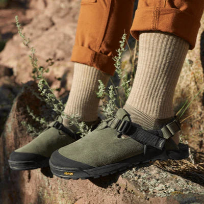 Bedrock Mountain Clog Suede Leather