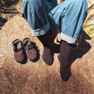 Bedrock Mountain Clog Suede Leather