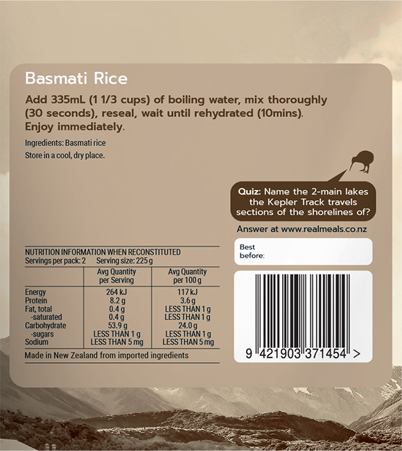 Real Meals Basmati Rice