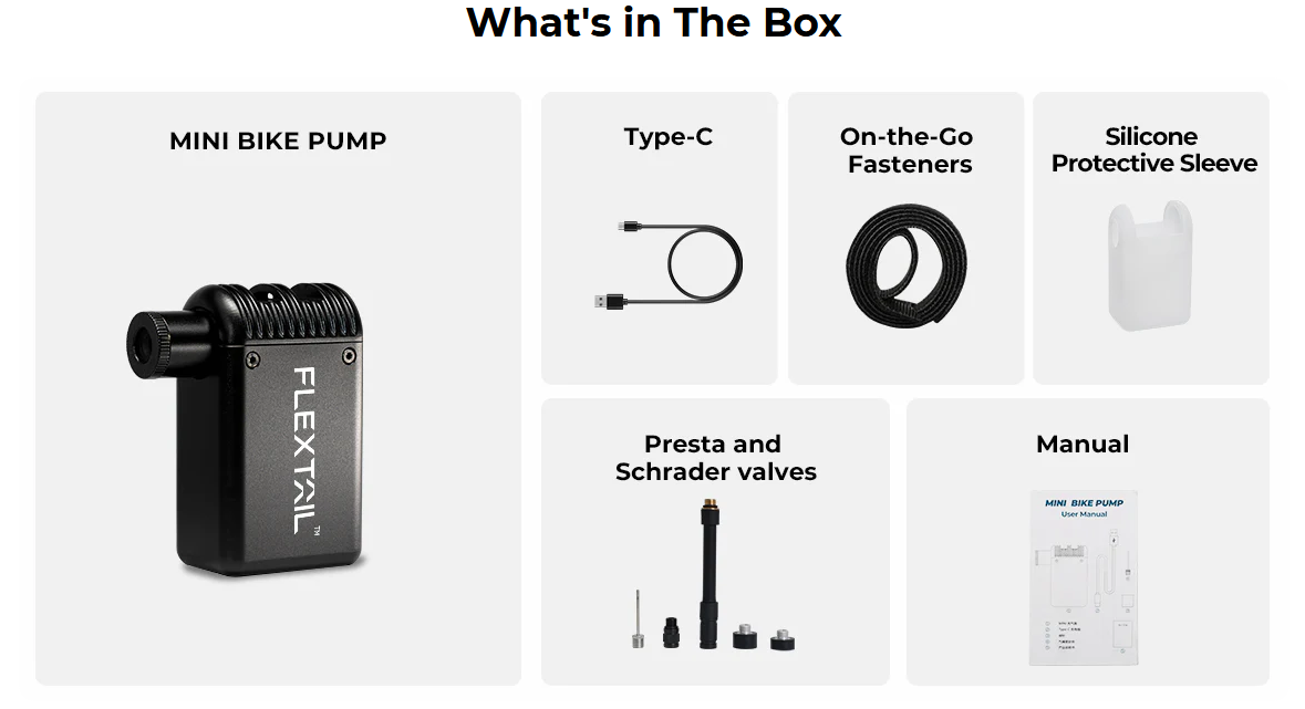 Flextail Tiny Bike Pump
