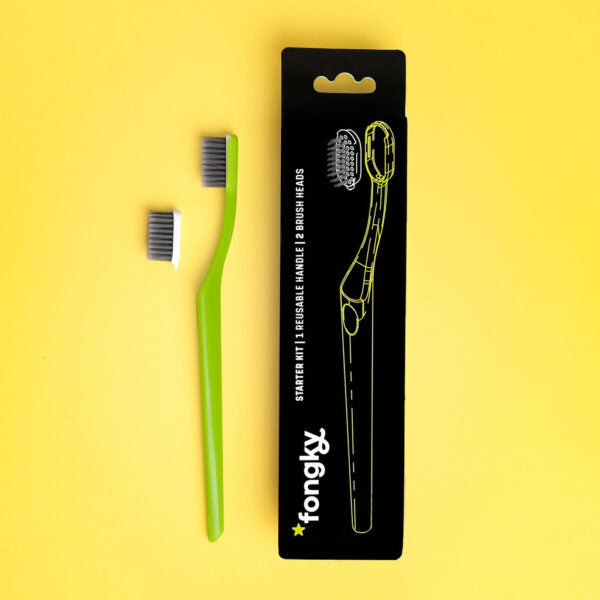 Fongky Reusable Toothbrush Starter Pack