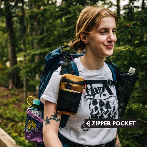 CTUG Zippered Shoulder Strap Pocket