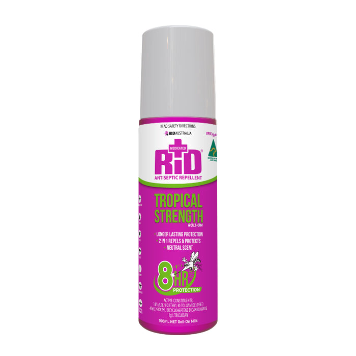 RID Tropical Strength 100ml Roll-On