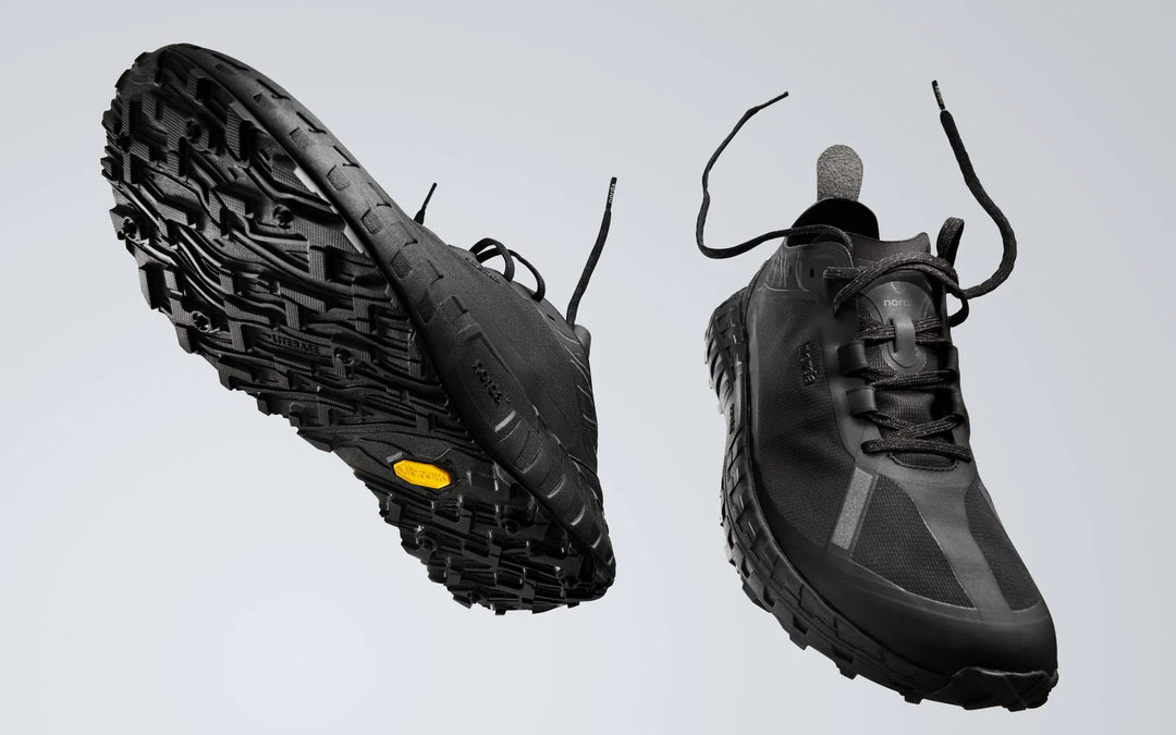 Norda 001A Stealth Black Women's Trail Running Shoes