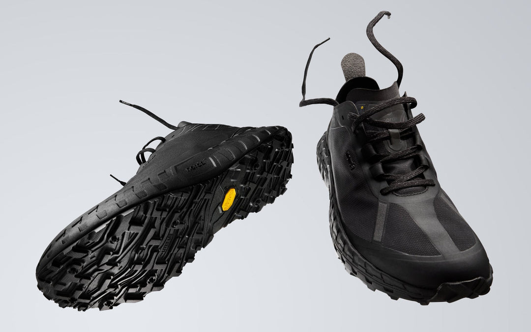 Norda 001AG+ Stealth Black Men's Trail Running Shoes