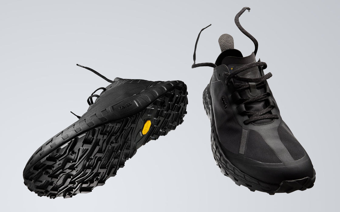 Norda 001AG+ Stealth Black Men's Trail Running Shoes