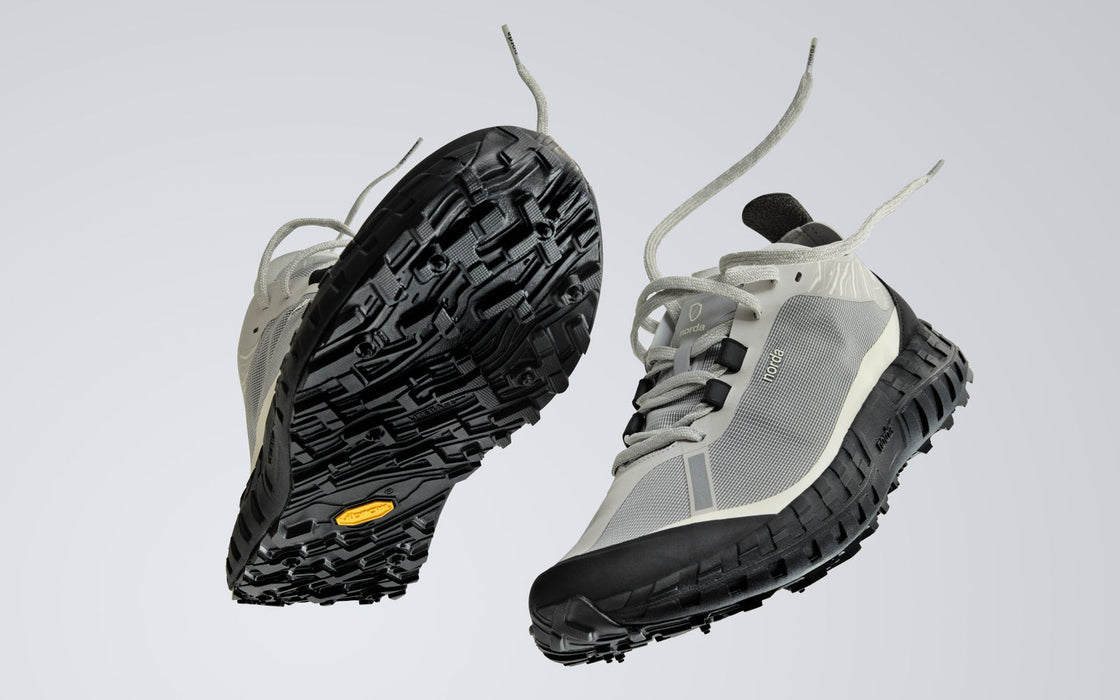 Norda 001A Pewter Women's Trail Running Shoes