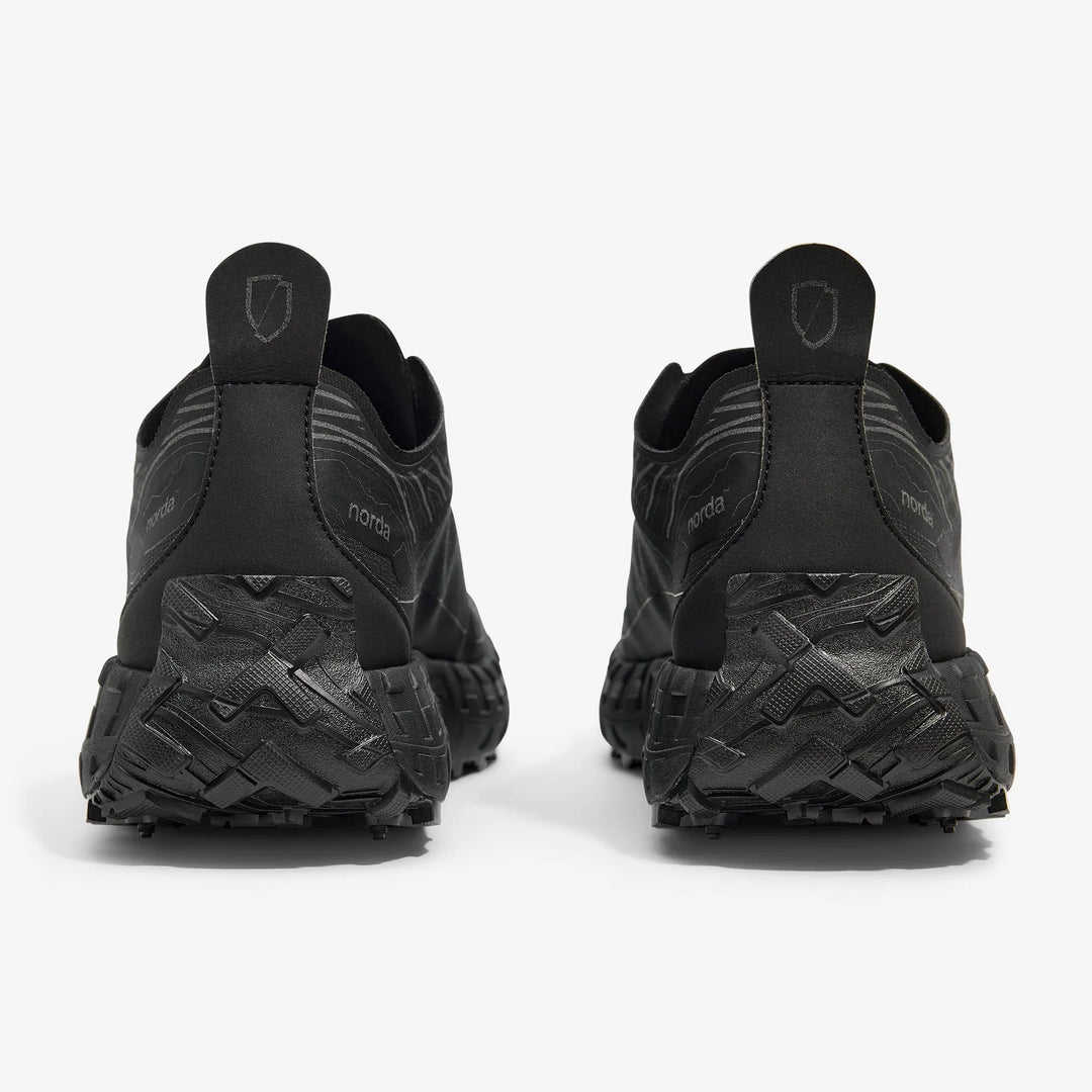 Norda 001A Stealth Black Women's Trail Running Shoes