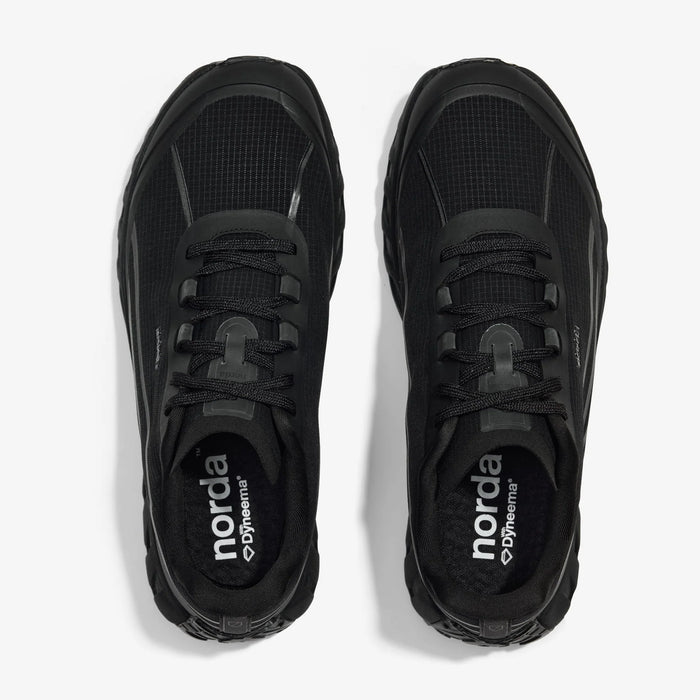 Norda 002 Stealth Black Men's Trail Running Shoes