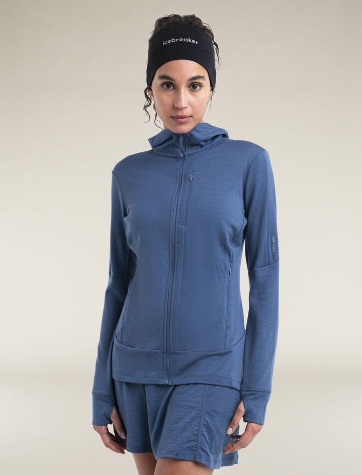 Icebreaker Women's Merino 260 Quantum Long Sleeve Zip Hoodie