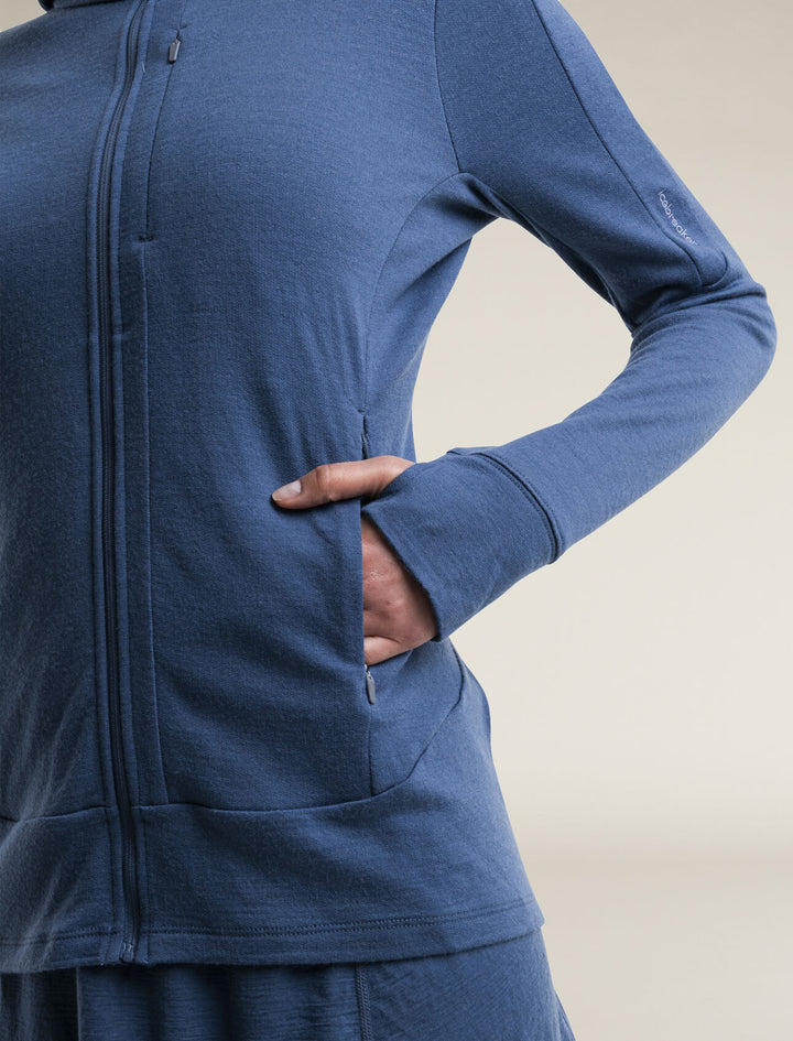 Icebreaker Women's Merino 260 Quantum Long Sleeve Zip Hoodie