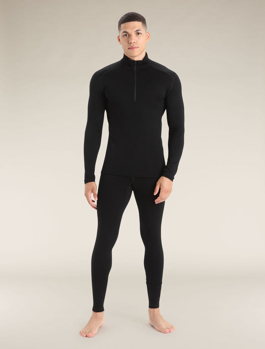 Icebreaker Men's Merino 260 Tech Long Sleeve Half Zip Thermal Top