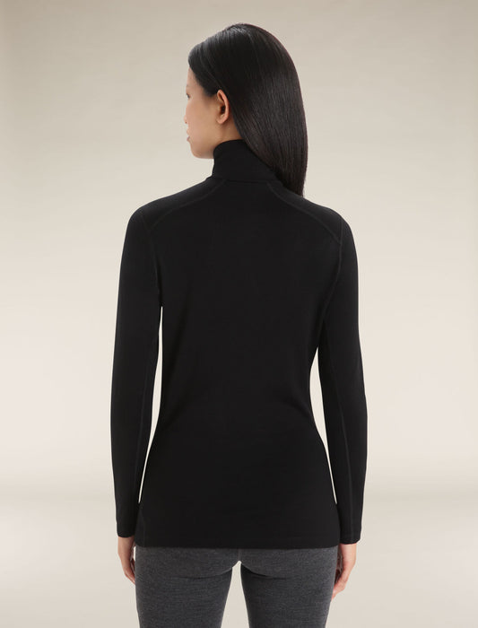 Icebreaker Women's 260 Tech Long Sleeve Half Zip Thermal Top