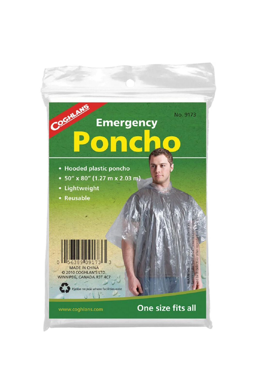Coghlans Emergency Poncho