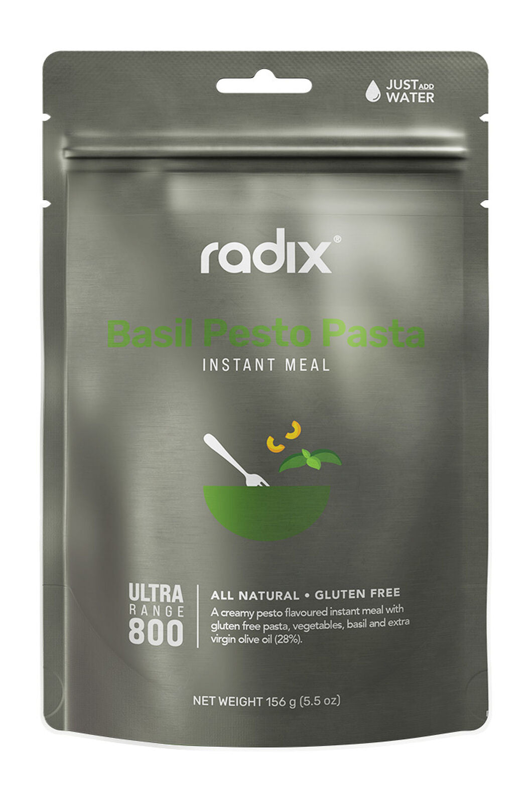 Radix Nutrition Basil Pesto Pasta