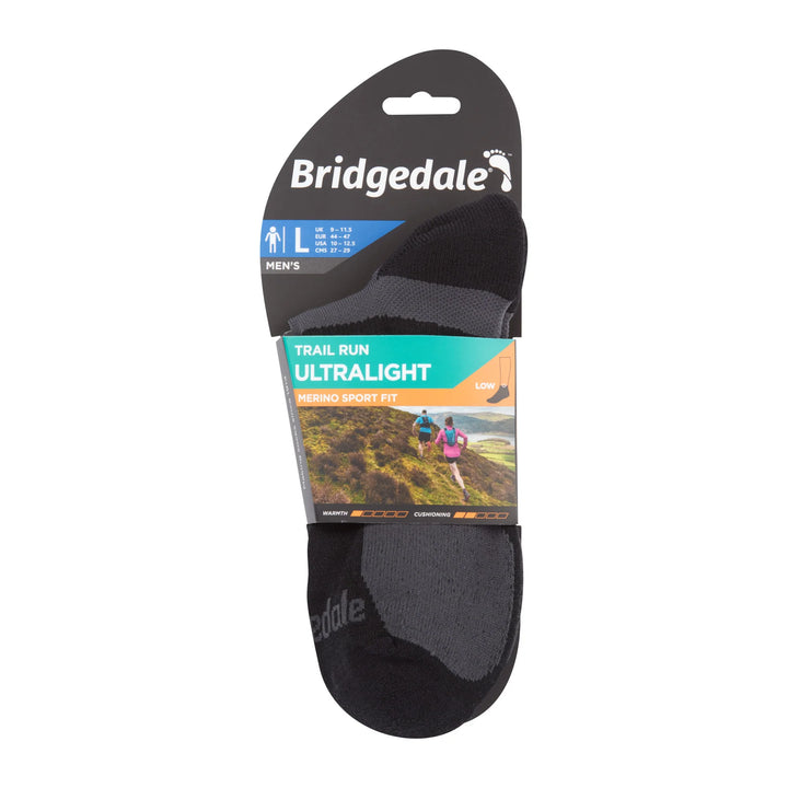 Bridgedale Trail Run Ultralight T2 Merino Sport Low Socks Men&