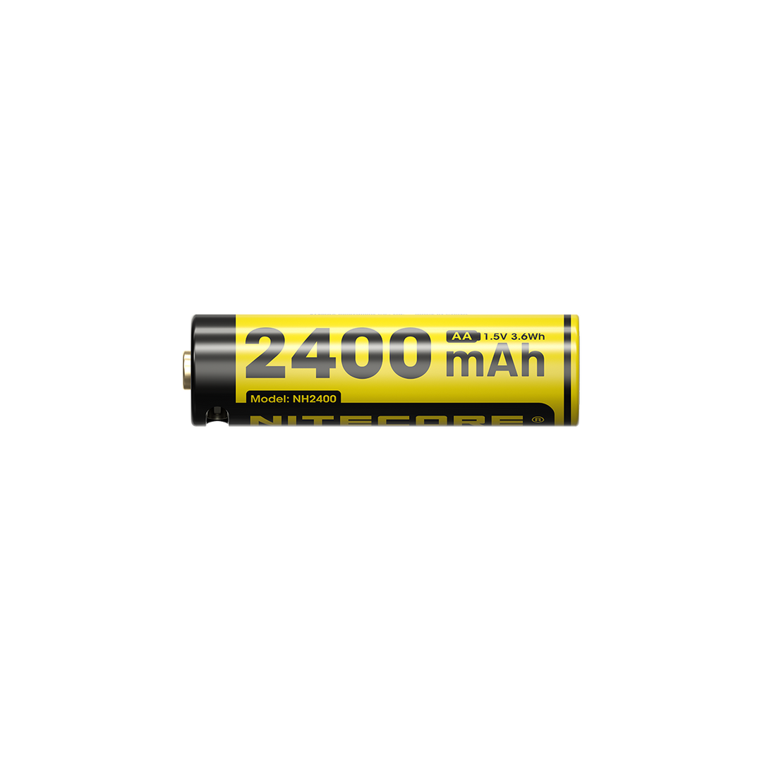 Nitecore NH2400 2400mAh USB-C Rechargeable AA Battery (4pk)