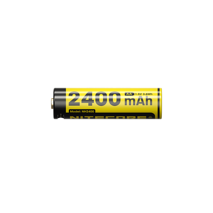 Nitecore NH2400 2400mAh USB-C Rechargeable AA Battery (4pk)