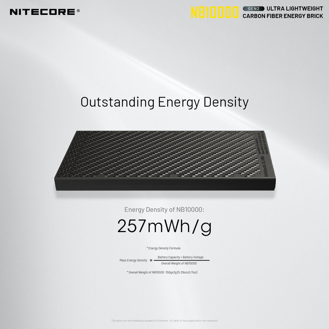 Nitecore NB10000 GEN2 Ultralight Power Bank