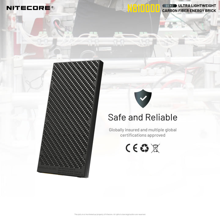 Nitecore NB10000 GEN2 Ultralight Power Bank