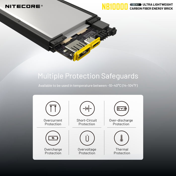Nitecore NB10000 GEN2 Ultralight Power Bank