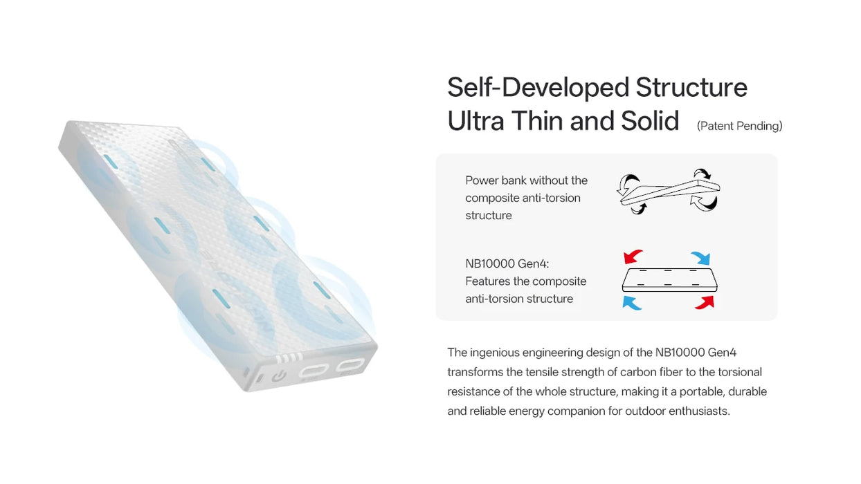 Nitecore NB10000 GEN4 Ultralight Power Bank Pre-Order