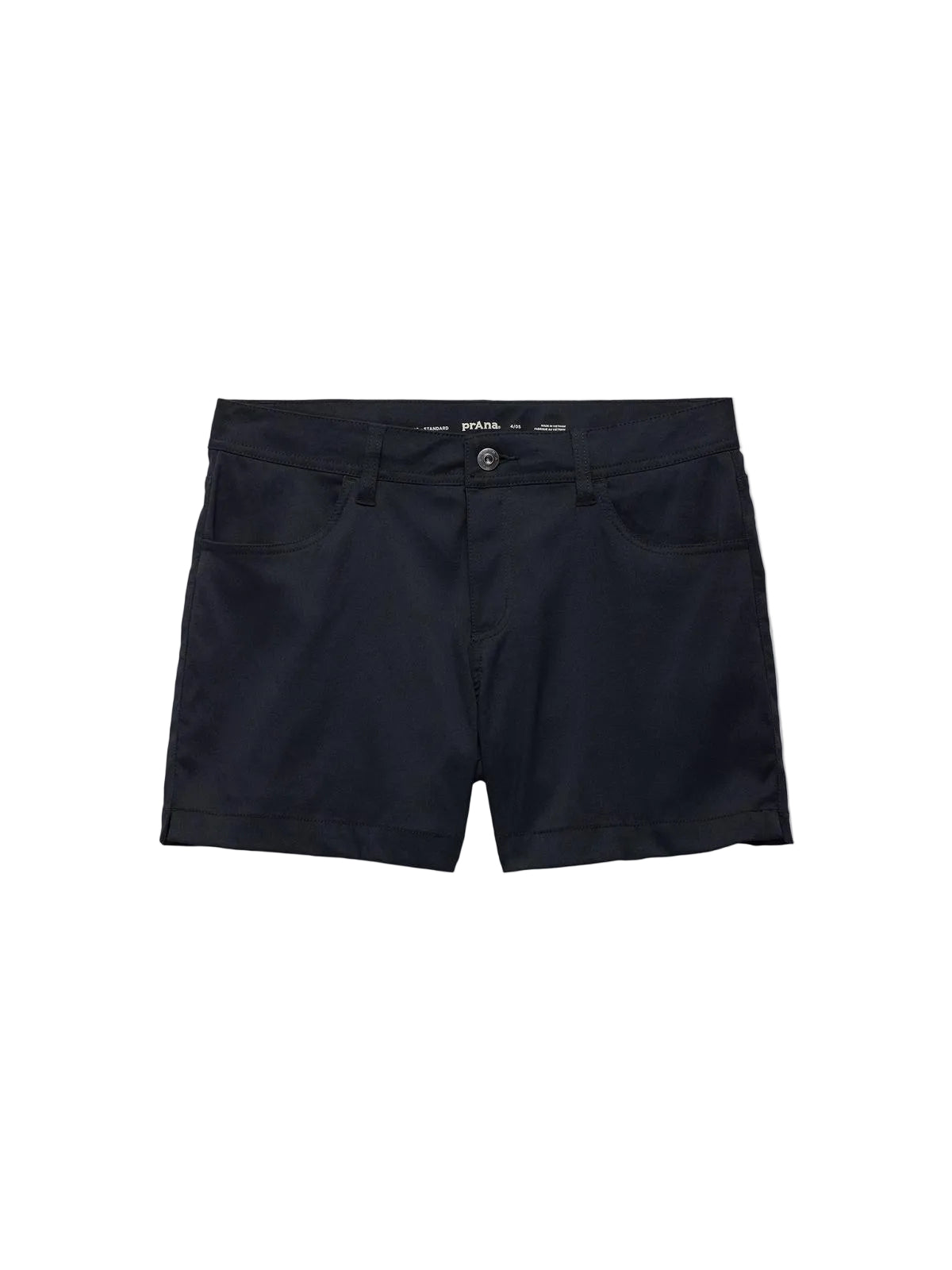 Prana Stretch Zion Halle Shorts (Women's) - Black - front