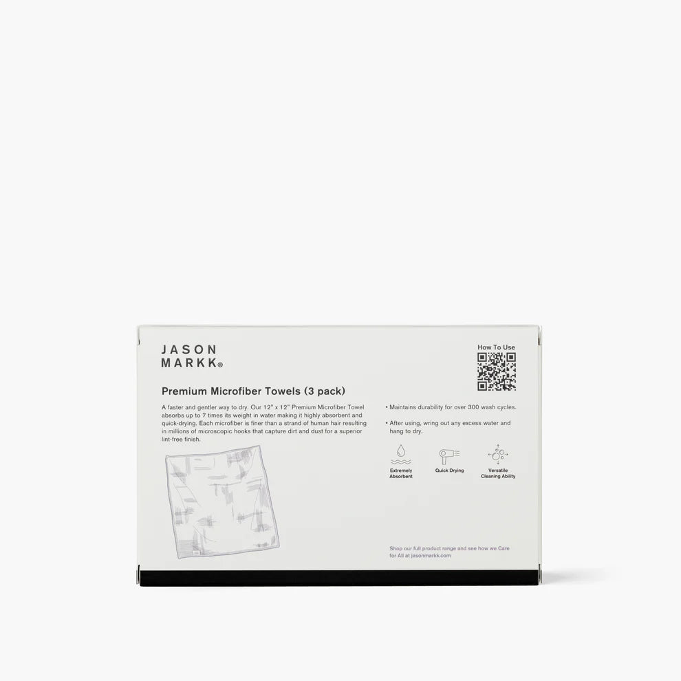 Jason Markk Premium Microfiber Cleaning Towel (3pk) - Clearance