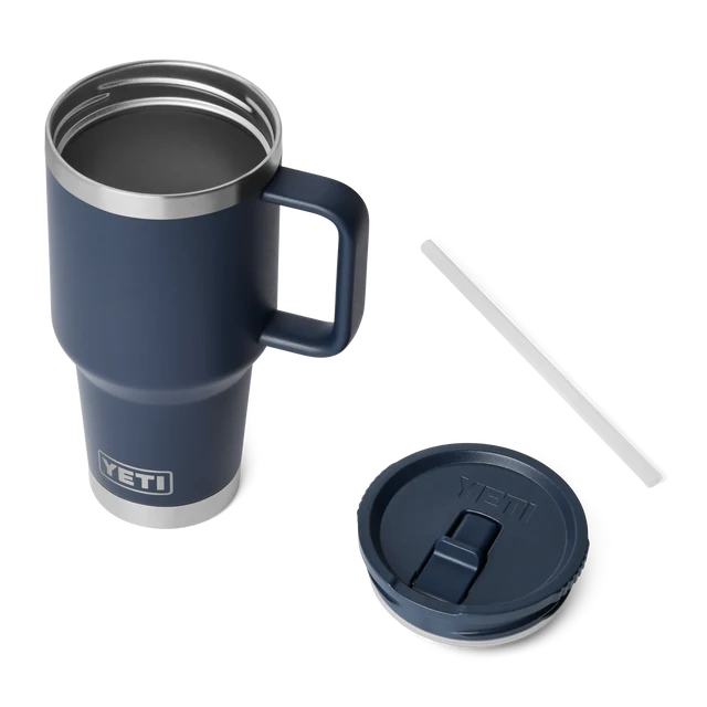 YETI Rambler 30 oz (887ml) Travel Straw Mug