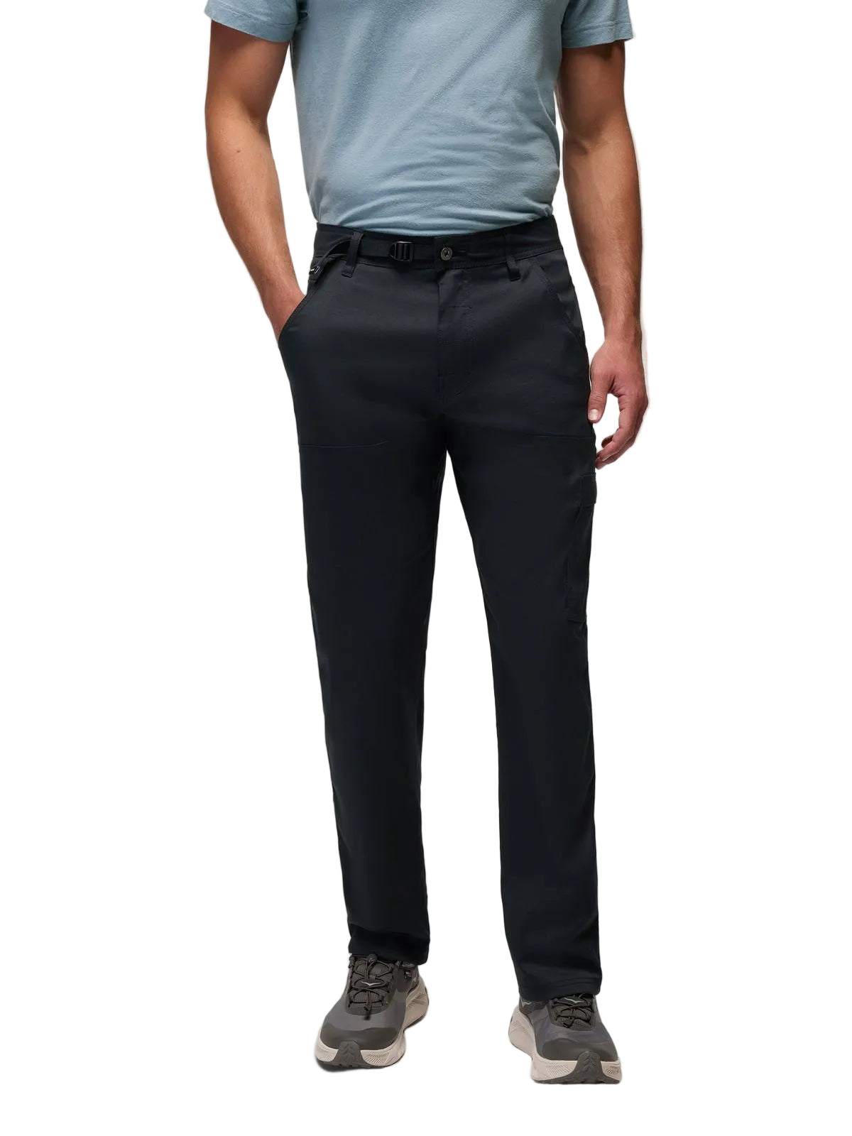 Prana Stretch Zion Standard Pants (Men's) - Black - front