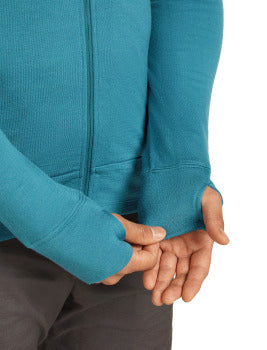 Icebreaker Men's Merino 260 Quantum Long Sleeve Zip Hoodie