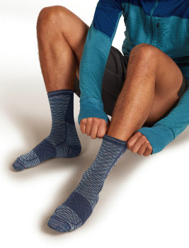Icebreaker Merino Blend Run+ Ultralight Crew Fusion Dye Socks Men's