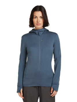 Icebreaker Women's Merino 260 Quantum Long Sleeve Zip Hoodie