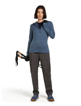 Icebreaker Women's Merino 260 Quantum Long Sleeve Zip Hoodie