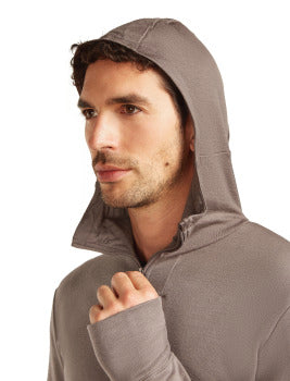 Icebreaker Men's Merino 260 Quantum Long Sleeve Zip Hoodie