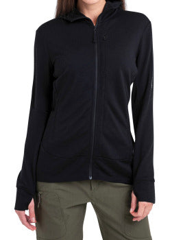 Icebreaker Women's Merino 260 Quantum Long Sleeve Zip Hoodie