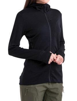 Icebreaker Women's Merino 260 Quantum Long Sleeve Zip Hoodie