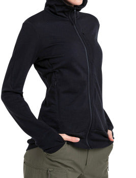 Icebreaker Women's Merino 260 Quantum Long Sleeve Zip Hoodie