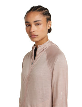 Icebreaker Women's Merino 150 MerinoFine Ace Long Sleeve Zip Hoodie