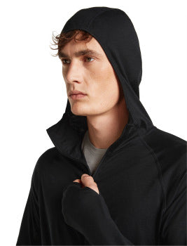 Icebreaker Men's Merino 150 MerinoFine Ace Long Sleeve Zip Hoodie