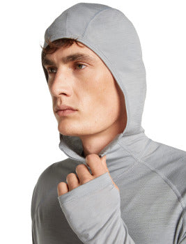 Icebreaker Men's Merino 150 MerinoFine Ace Long Sleeve Zip Hoodie