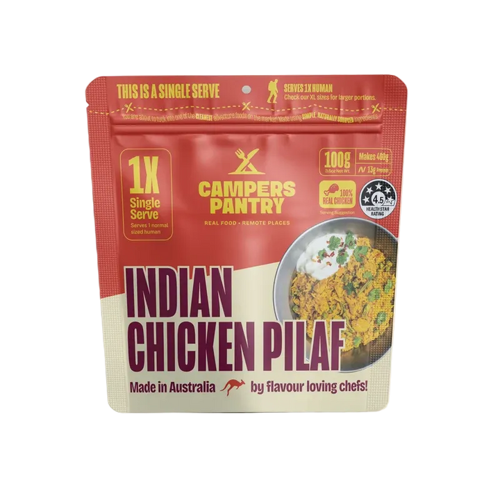 Campers Pantry Indian Chicken Pilaf Expedition