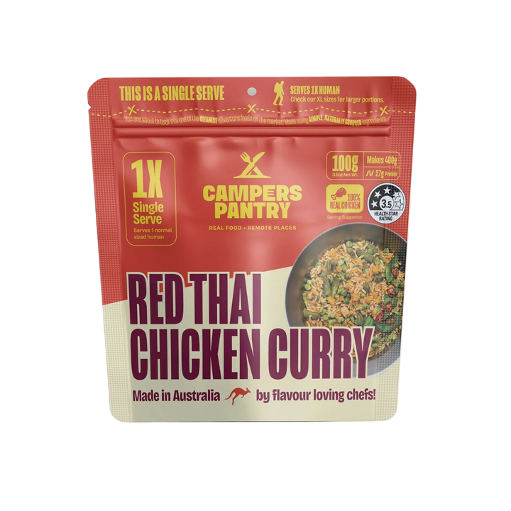 Campers Pantry Red Thai Chicken Curry Expedition