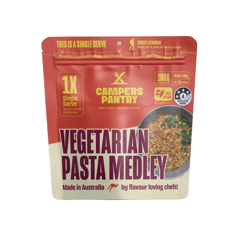 Campers Pantry Vegetarian Pasta Medley Expedition