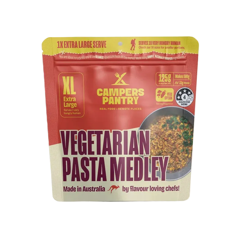 Campers Pantry Vegetarian Pasta Medley Expedition