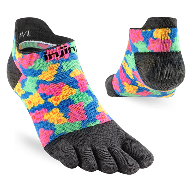 Injinji Spectrum Run Lightweight No‑Show Women's