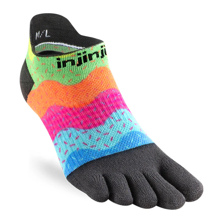 Injinji Spectrum Run Lightweight No‑Show Women's
