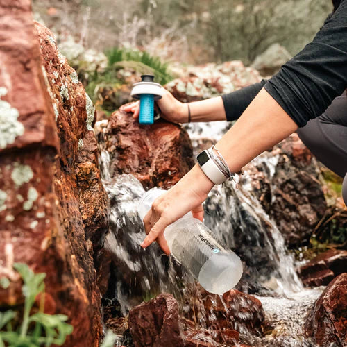 HydraPak Breakaway+ Water Bottle with Filter