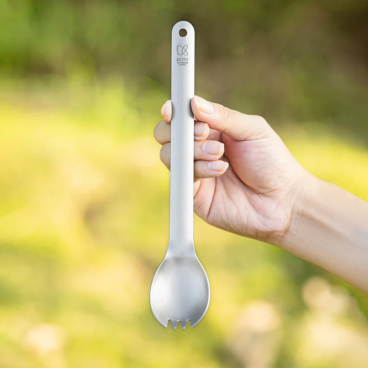 Keith Titanium Long Handled Spork